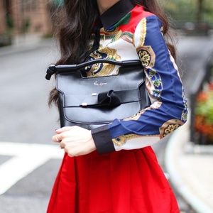 Foley and Corinna Carlie Satchel in Black